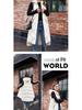 Hooded Women's Sleeveless Down Cotton Waistcoat - Mid-Length and Warm