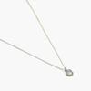 J.Lauren 91N0710 June Birthstone Moonstone Silver Necklace