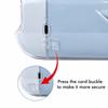 PC Instant Camera Case Transparent Hard Camera Cover for Polaroid Go 3 Travel Photography
