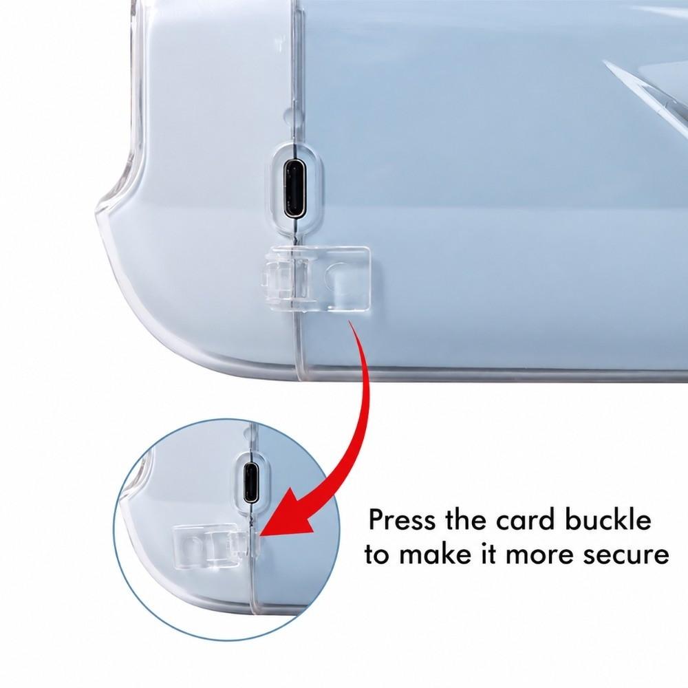 PC Instant Camera Case Transparent Hard Camera Cover for Polaroid Go 3 Travel Photography