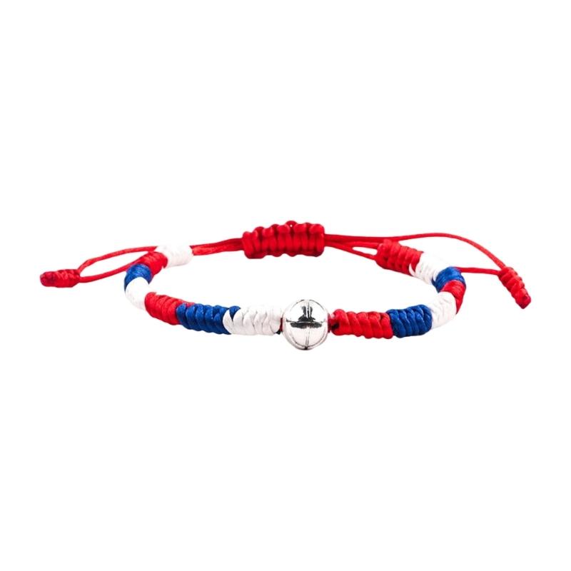 Comfortable Fit Sports Braided Bracelet for Any Occasions Featuring Adjustable Designs Football Tennis Cycling