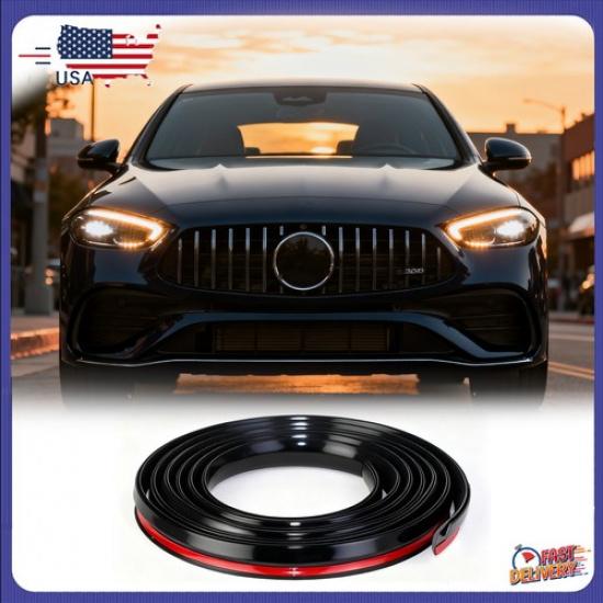 Universal Auto Front Windshield Panel Rubber Seal Strip Sealed Trim 1.8M/5.9FT