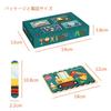 TOXINYUAN Wooden Puzzle Set of 4, Montessori Educational Toy with 8 Types of Vehicle and Animal Puzzles, Ages 3 and Up, Baby, Toddler, Boys, Girls,