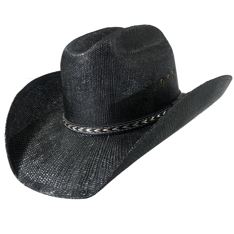 Nouveau Chapeau de Cowboy Western Vintage pour Homme Chapeau de Soleil de Plage Tressage en Paille Fait Main Chapeau Jazz Cowgirl Gentleman Sombrero Hombre
