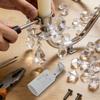 10Pcs E14 Vintage Lamp Holder Heat Resistant Light Socket Base Table Lamp Accessories Screw-in Bulb Holder Replacement Lighting