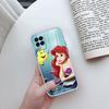 The Little Mermaid Transparent Phone Case for Motorola Moto Edge 20 30 40 50 S30 Fusion Ultra Pro Neo Lite