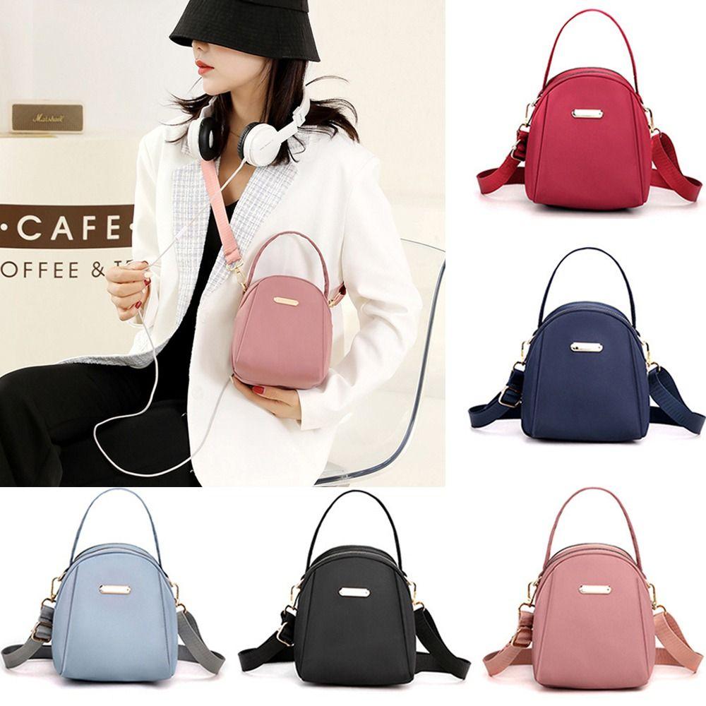 

Маленькая сумка-клатч из нейлоновой ткани на ремне, сумка через плечо, сумка для телефона