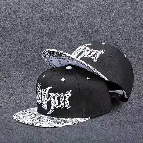 Hip Hop Hat Men's Flat Rim Hat Youth Couple Street Dance Baseball Cap Student Cap Women's Sun Protection Hat