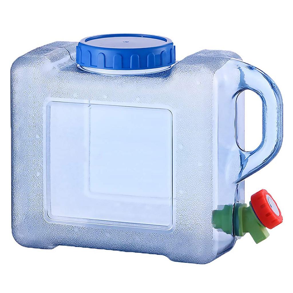 -22L Water Tank Vehicle Portable Water Tank With Handle Food Tank With Faucet Suitable For Travel Camping Barbecue Fishing