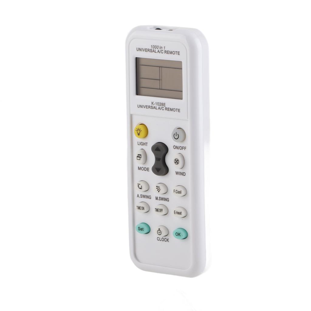 Air Conditioner Remote Control Sensitive Easy Access Replacement AC Remote Control White AC Remote