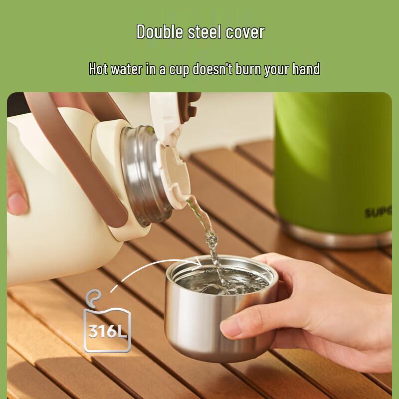 Supor 1.2L Insulated Water Bottle