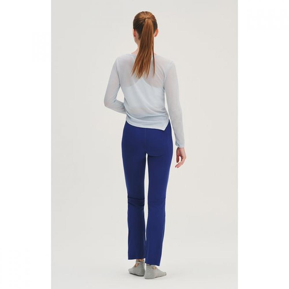 Huit Soft Modal Shirring Asymmetric Long Sleeve Tee Htwtl6i05t