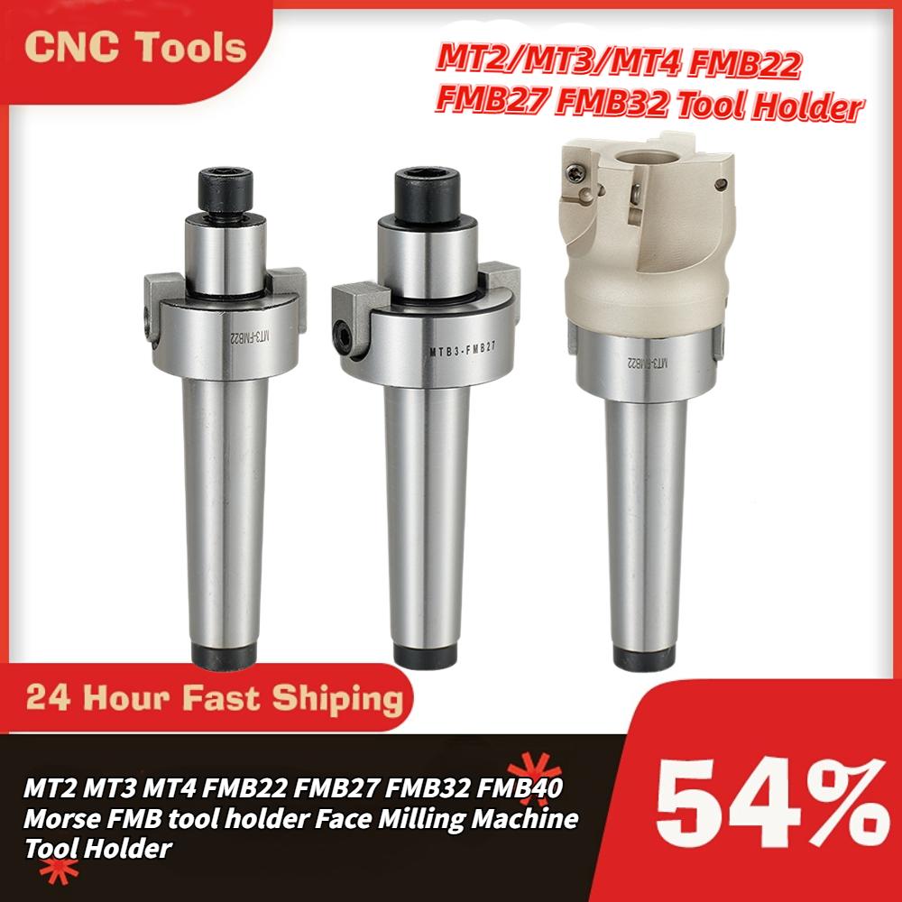 MT2/MT3/MT4 FMB22 FMB27 FMB32 M10/12/16 End Milling Cutter Shaft Morse Milling Machine Tool