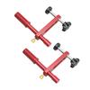 2PCS Bench Dogs Clamp 19mm Red Color Adjustable MFT Table Hold Down Clamp for Woodworking