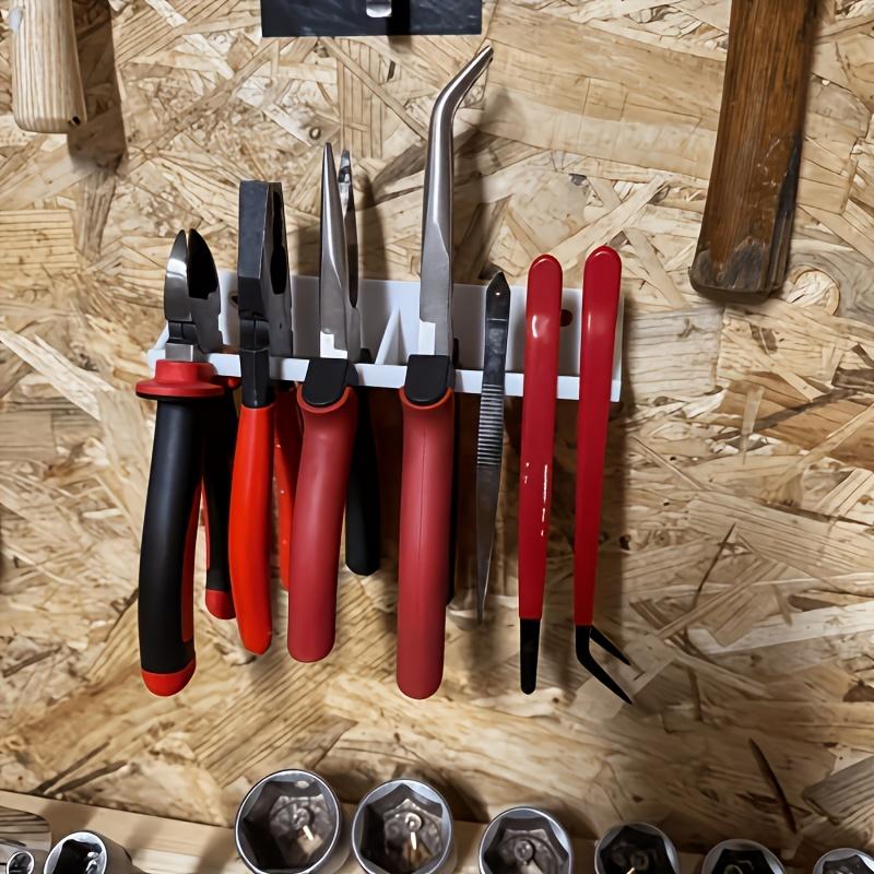 1pc Pliers Wall-Mounted Bracket, Space-Saving Design, Easy To Install,Stable Bracket,Suitable for Garage Workshops, Tool Storage
