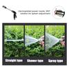 Pressure Washer Extension Wand Set With Spray Nozzle Tips Universal Washer Extension Rod Kit Gutter Cleaning For Car Washing