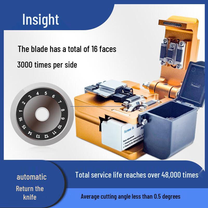 Signalfire S09 Automatic High-Precision Fiber Optic Cleaver
