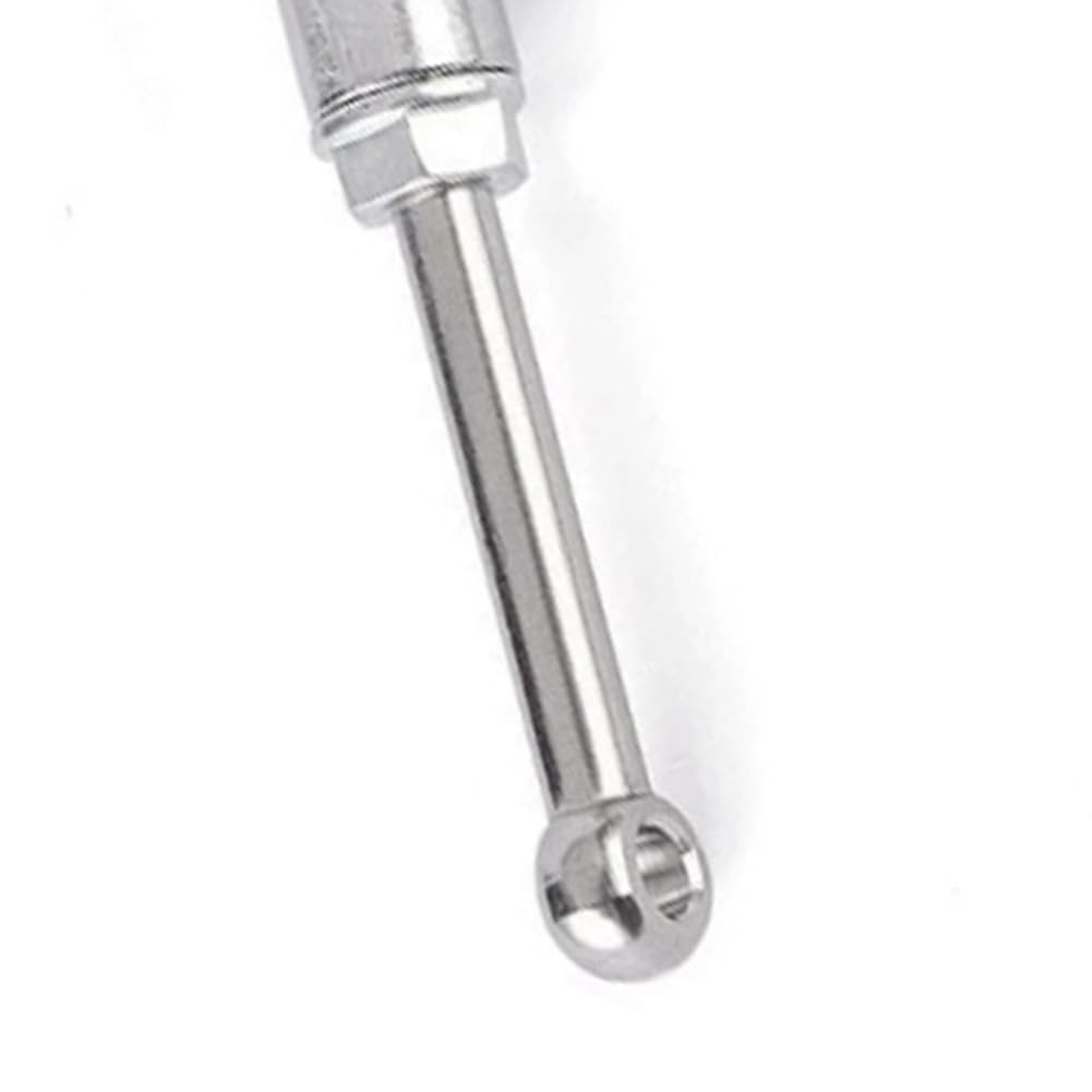 Chaksy Universal By Side Stand Extension Auxiliary Tool Bracket 20-23mm Single Leg Stand Foot Support Durable (Silver)