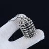 Handcrafted 925 Sterling Silver Crystal Cage Gemstone Pendant, Unique And Elegant Crystal Cage, Make Healing Pendant Cage