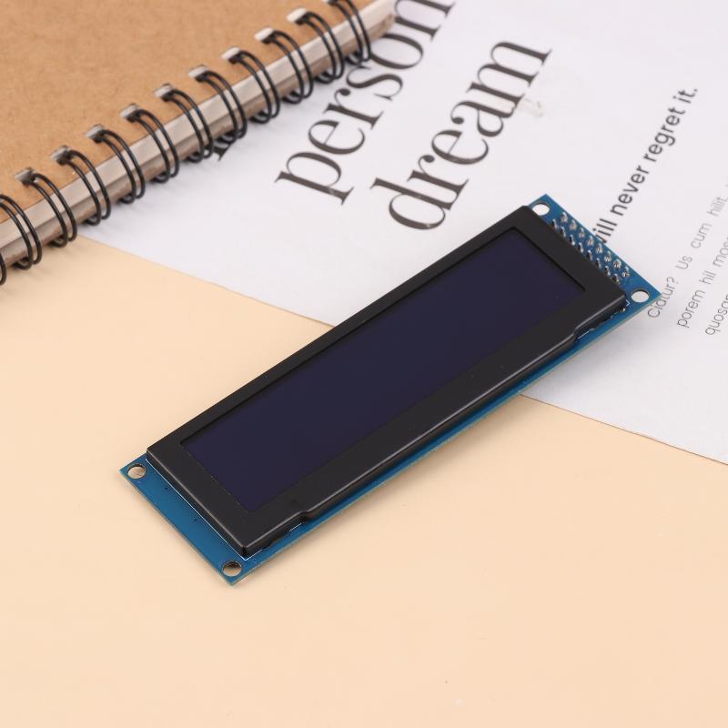 3.12 Inch Oled Display Module Ssd1322 256X64 For Arduino Stm32 Spi I2C Interface With Pre-Soldered Pin Header