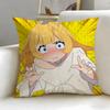 Anime Tis Time for Torture Princess Cushion Cover Soft  EasyWash Pillow Case  Versatile for Couch Bed Travel and Office