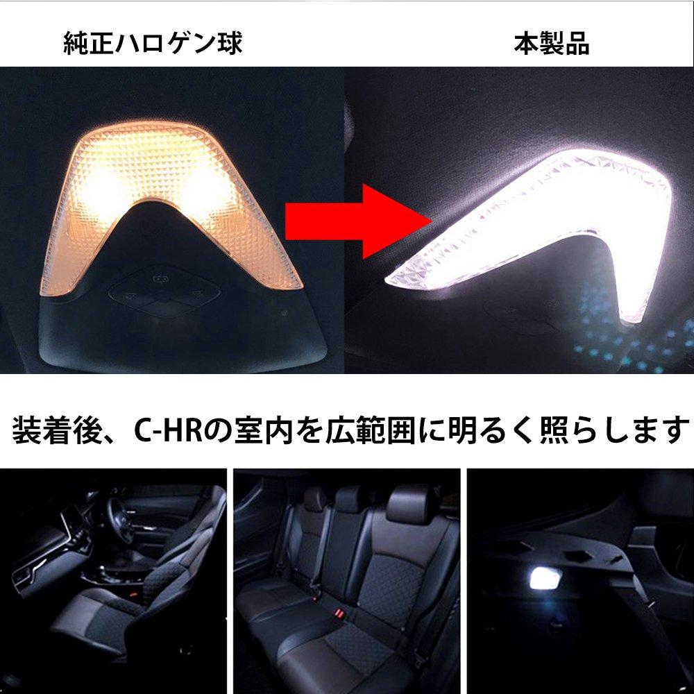 C-HR LED Room Lamp Compatible with Toyota CHR ZYX10 NGX50