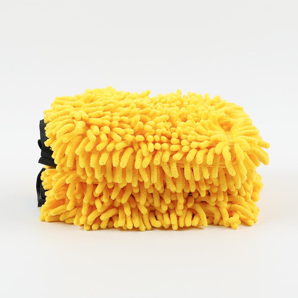 Chenier Car Cleaning Gloves Car Cleaning Tools Double-sided Thickened Car Wash Gloves