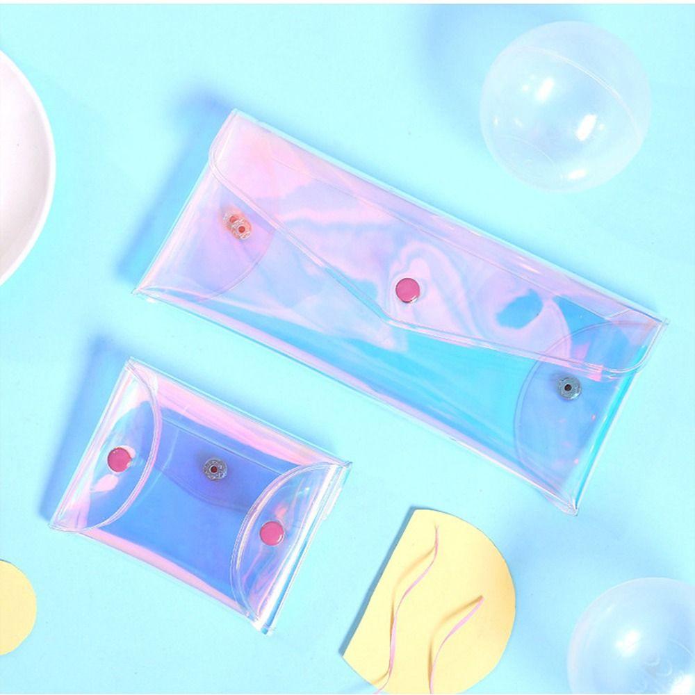 Purse Wallets Waterproof Small Coin Purse Makeup Lipstick Bag Korean Storage Bag Laser Cosmetic Bag