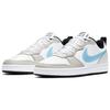 New Nike Court Borough Low 2 'Blue Brown White' GS CW1624-100