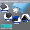 Rechargeable Reading Light Portable 5 Brightness Levels Long Lasting USB Charging Readers Bookmark Light for Bed