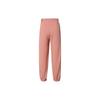 Jordan Knitted Sweatpants Women's Pink Moderate Cuffed Pants FB5114-618