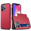 Applicable to iPhone17ProMax mobile phone case, Apple 16 card slider cover armor Samsung S25 armor Note20