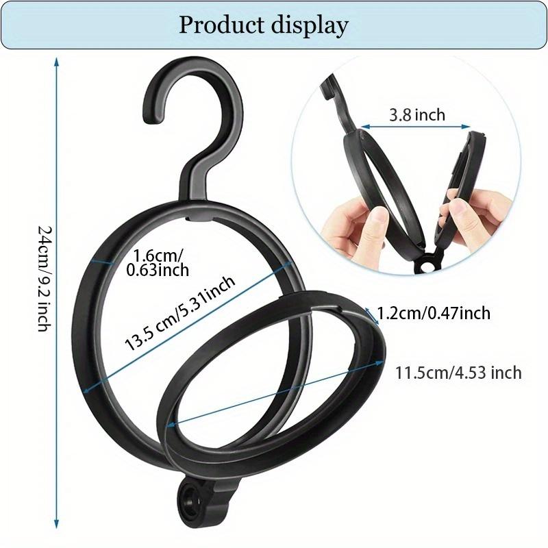 3 buc Suport suspendat pentru peruci Pentru peruci Alb Negru Umeraș pentru peruci Pentru peruci multiple Suport durabil pentru peruci Pentru expunere în salon Suport de perete pentru peruci