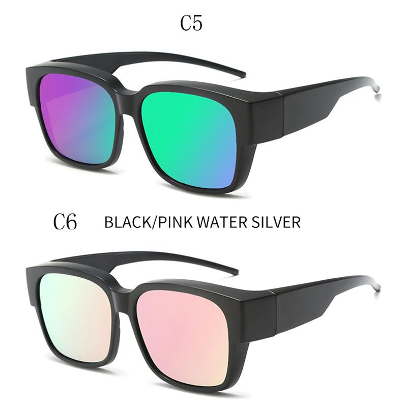 Polarized Women  Men  Photochromic Sunglasses Sunshade Eyewear UV Protection Big Frame Glasses Fashion Classic Outdoor Travel Glasses