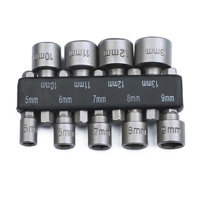 Șurubelniță cu biți de 5-13 mm în interiorul capului medalionului Cap de șurubelniță fără vânt magnetic Cap de șurubelniță electrică