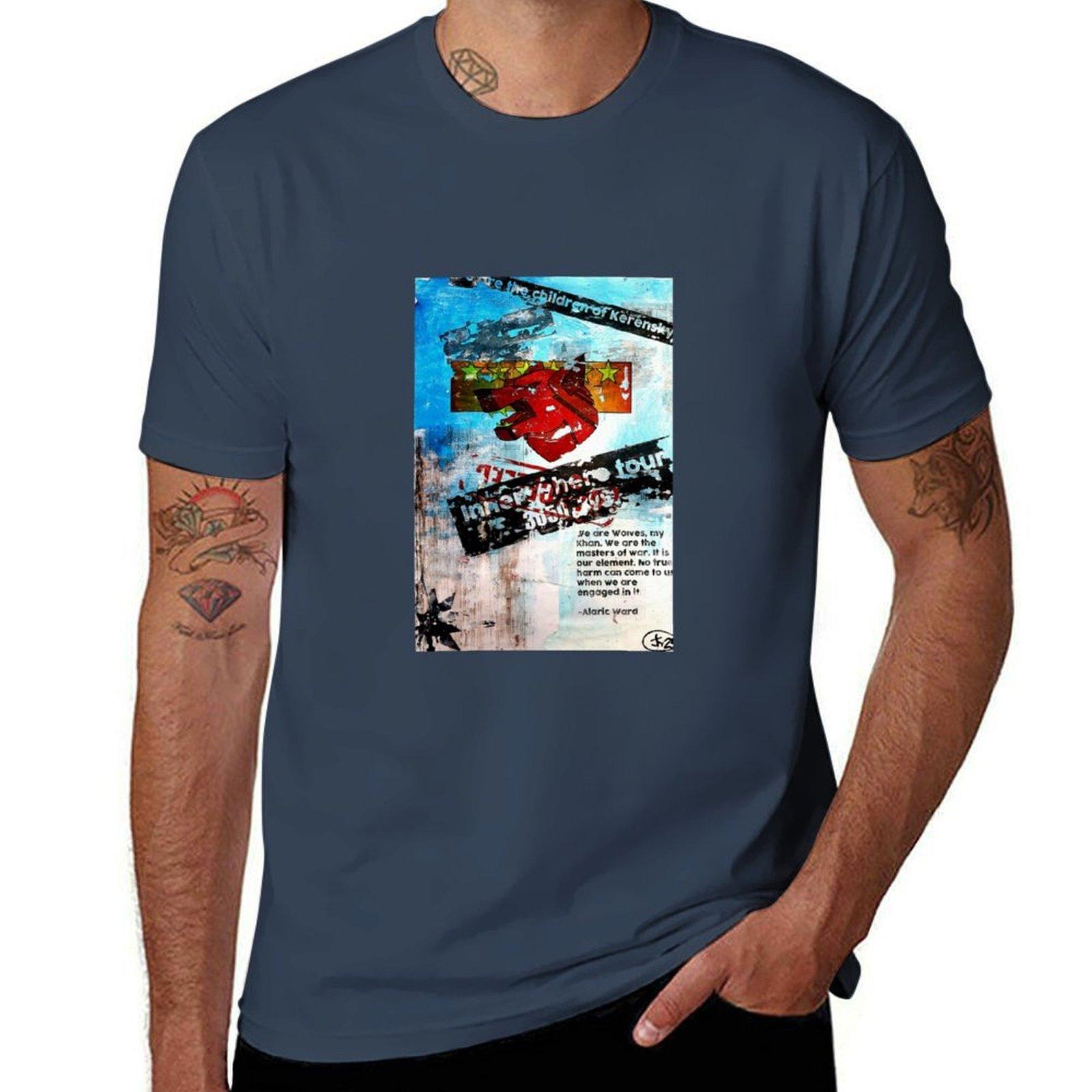 wolf clan tour Battletech poster TShirt High Elasticity Sports TShirt S