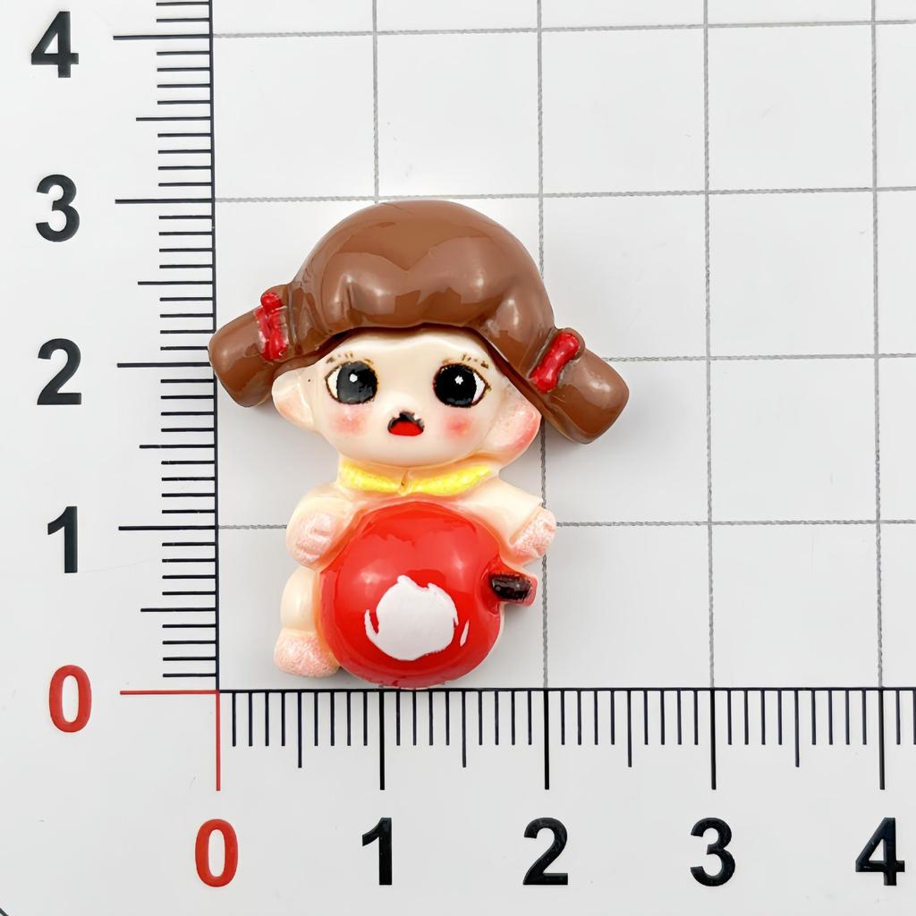 Cartoon Tiger Tooth Resin Accessories: Cute Hair Clips, Phone Cases, Keychains, Magnets, Ornaments for DIY and Handmade Projects