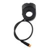 Electric Bike Switch with Dual Control for Headlight and Speaker 3pin Fit