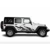 Jeep Wrangler & Beijing BJ40 Mud Splatter Door Decals - Personalized Cross-Border Style