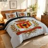 Kv Mechelen Pattern Bedding uilt Set uilt Cover Pillowcase Home Decoration Birthday Gift (1 * duvet cover + 2 * pillowcase without core)