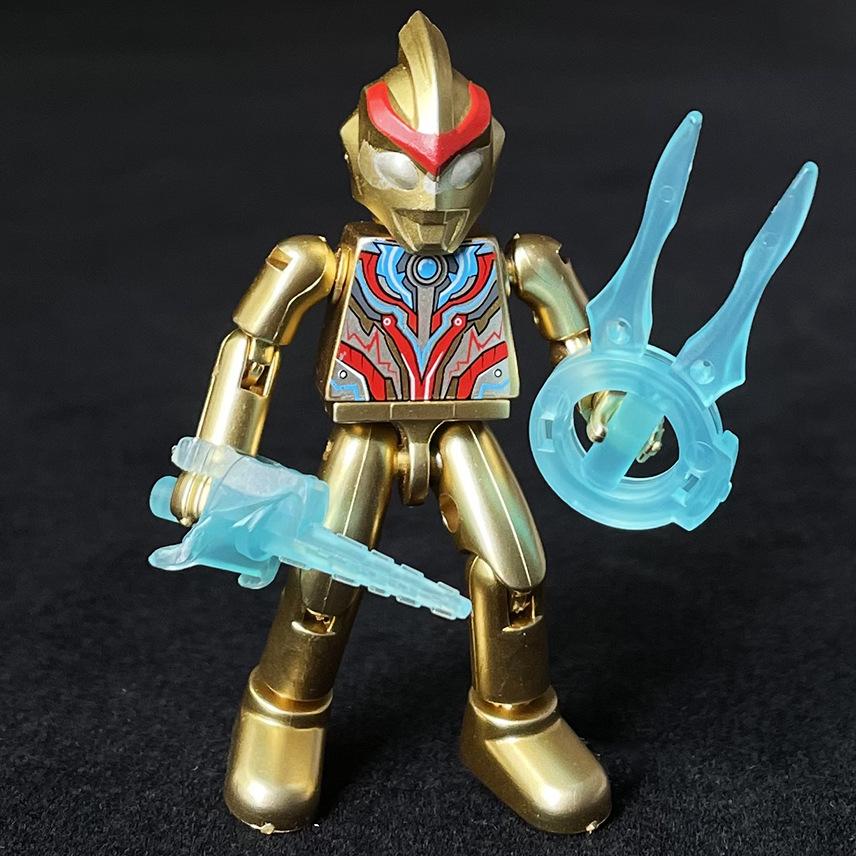 

Gilded Warrior Doll Building Block Toy Children S Assembled Toy