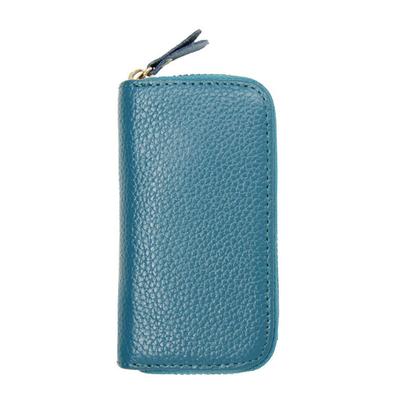 Kamikaze 6-Schlüssel-Etui mit Reißverschluss, Smart Key und Kartenfächern (Schwarz)