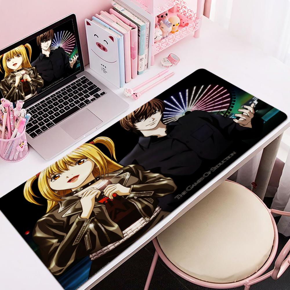 Death Note Mouse Pad xCM Nonslip Gaming Mousepad Gamer ESports Mouse Mat Game Mechanical Keyboard XXL Desk Mat