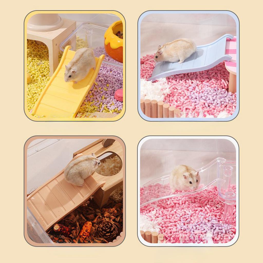 Hamster Climbing Ladder Pet Bendy Bridge Cage Accessories for Hedgehog Gerbils Mouse Climbing Ramp Small Animal Supplies
