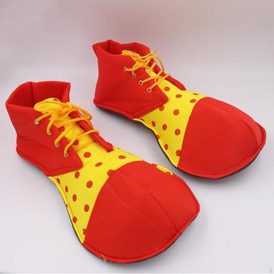 Scarpe da clown per adulti Accessori Costume da festa di Natale Calzature comode Vestito Cosplay per