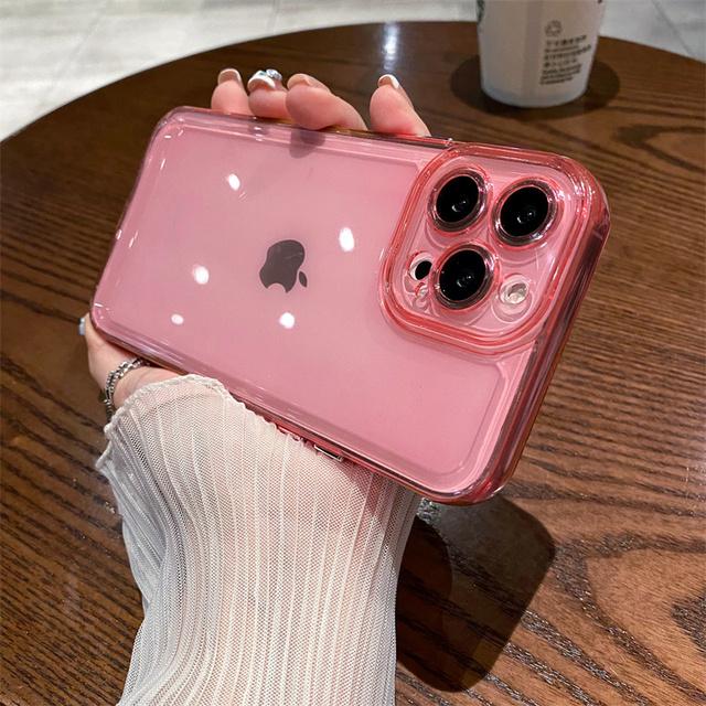 

Мягкий акриловый чехол Transaprent для Iphone 13 Pro Max 11 12 Xs Max X Xr 7 8 Plus 13pro 11, противоударный бампер, прозрачная задняя крышка For iPhone 13