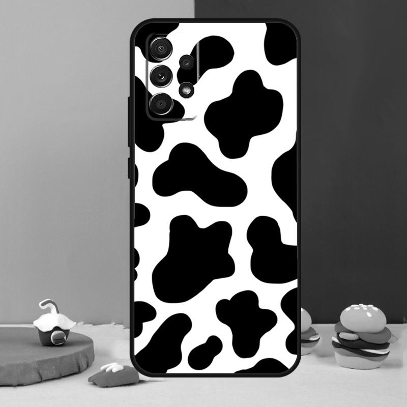 Cute Cow Moo Case For Samsung Galaxy A56 A36 A26 A16 A06 A54 A34 A14 A12 A32 A52 A13 A33 A53 A15 A35 A55