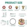Carburetor Repair Kit for Honda GX120 GX160 GX200 GXV120 GXV140 GXV160 Needle Bo