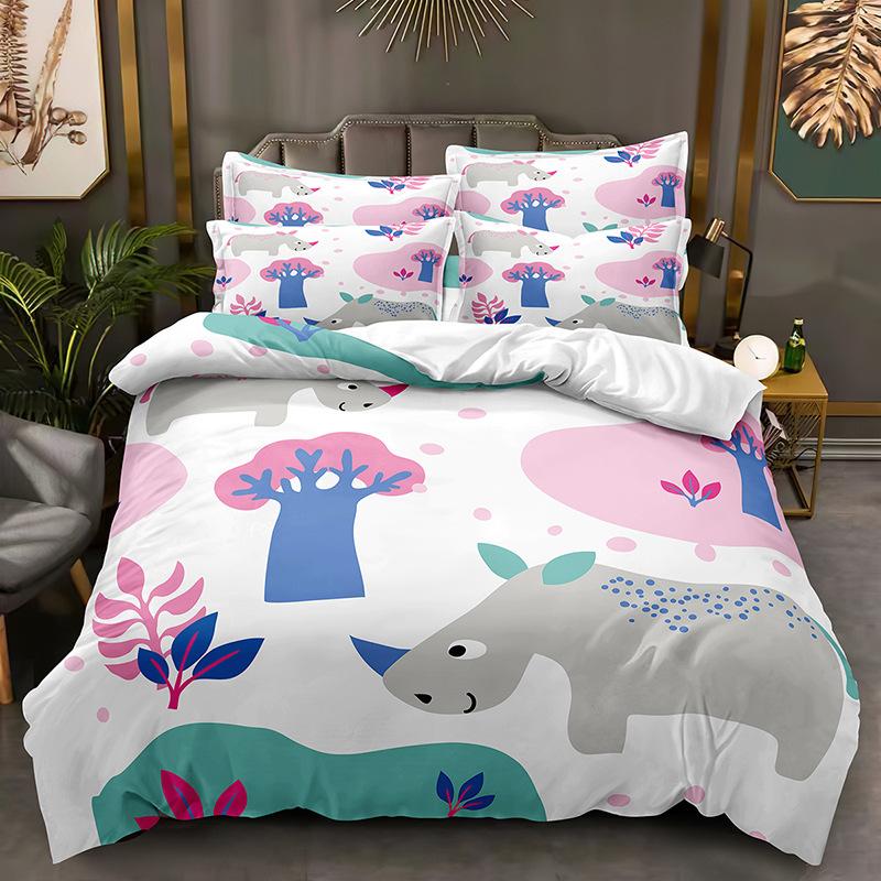 Fashion technology,3D Digital Printed Bedding, Duvet Covers, Pillowcases