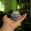 Creepy Moon Sphere Ornament 3D Printed Face Figurine, Spooky Lunar Statue Desk Decor, Horror Dark Fantasy Room Accessory Expression Collectible